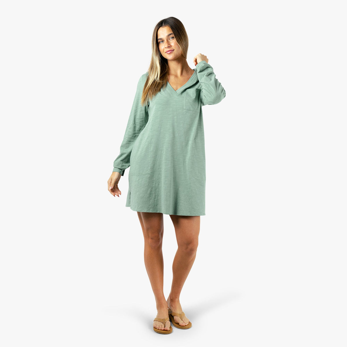 Ink Heather Women's Cloud Knit Hooded Fishing Cover Up / AFTCO Recommended