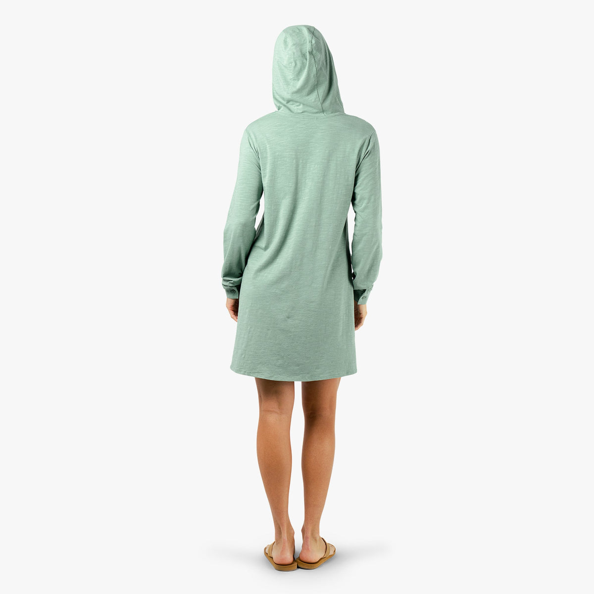 Ink Heather Women's Cloud Knit Hooded Fishing Cover Up / AFTCO Recommended