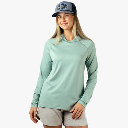 Pink Heather Samurai 2.0 Fishing Shirts For Women / AFTCO New