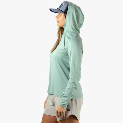 Pink Heather Samurai 2.0 Fishing Shirts For Women / AFTCO New