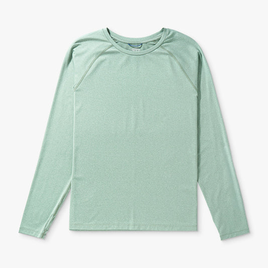 Bay Leaf Heather Samurai 2.0 Women's Fishing Shirts / AFTCO Sale