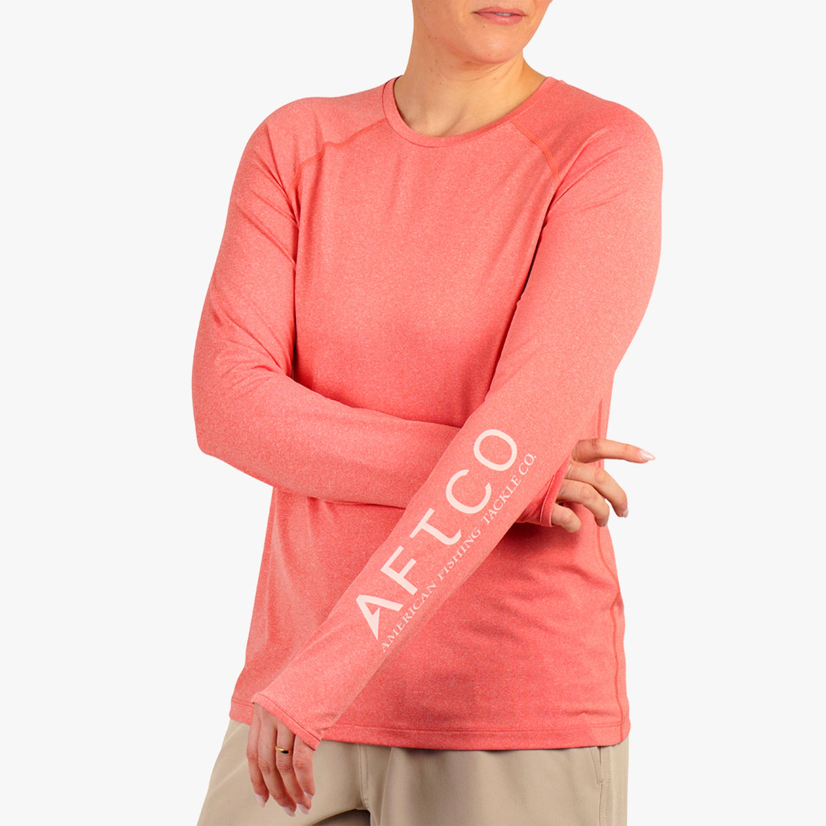 Bay Leaf Heather Samurai 2.0 Women's Fishing Shirts / AFTCO Sale