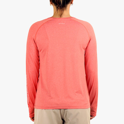Bay Leaf Heather Samurai 2.0 Women's Fishing Shirts / AFTCO Sale
