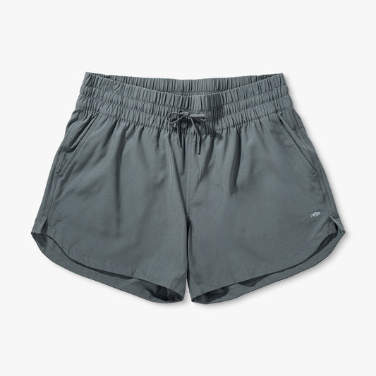 Charcoal Strike Women's Swim Shorts / AFTCO Sale