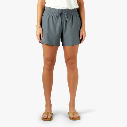 Charcoal Strike Women's Swim Shorts / AFTCO Sale