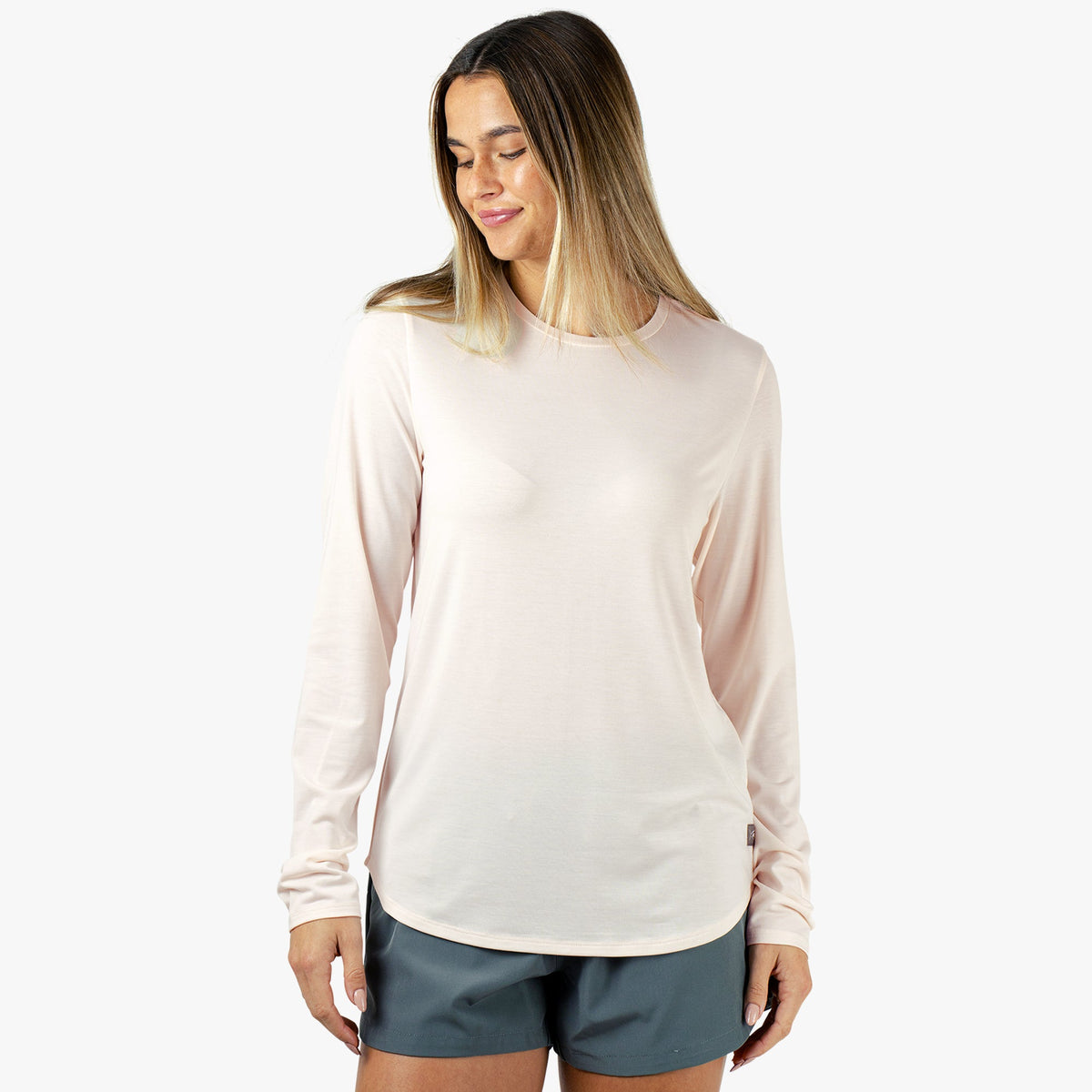 Blush Heather Ocean Bound Women's Fishing Shirt / AFTCO Latest