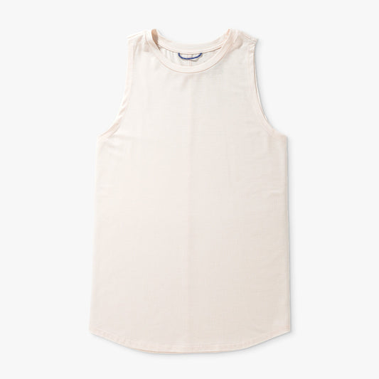 Blush Heather Women's Ocean Bound Performance Tank / AFTCO Popular