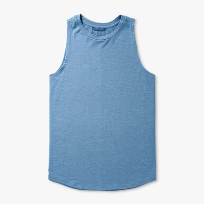 Blush Heather Women's Ocean Bound Performance Tank / AFTCO Popular