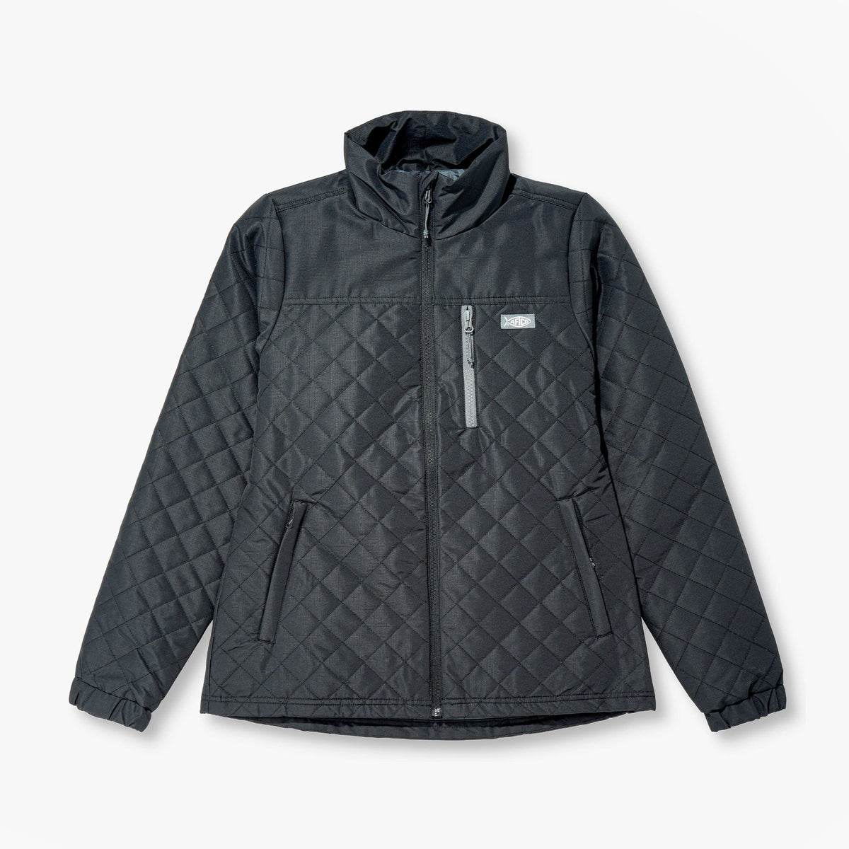 Black Women's Crosswind Puff Jacket / AFTCO Customer Favorite