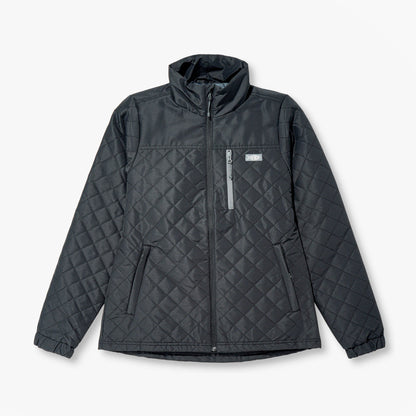 Black Women's Crosswind Puff Jacket / AFTCO Customer Favorite