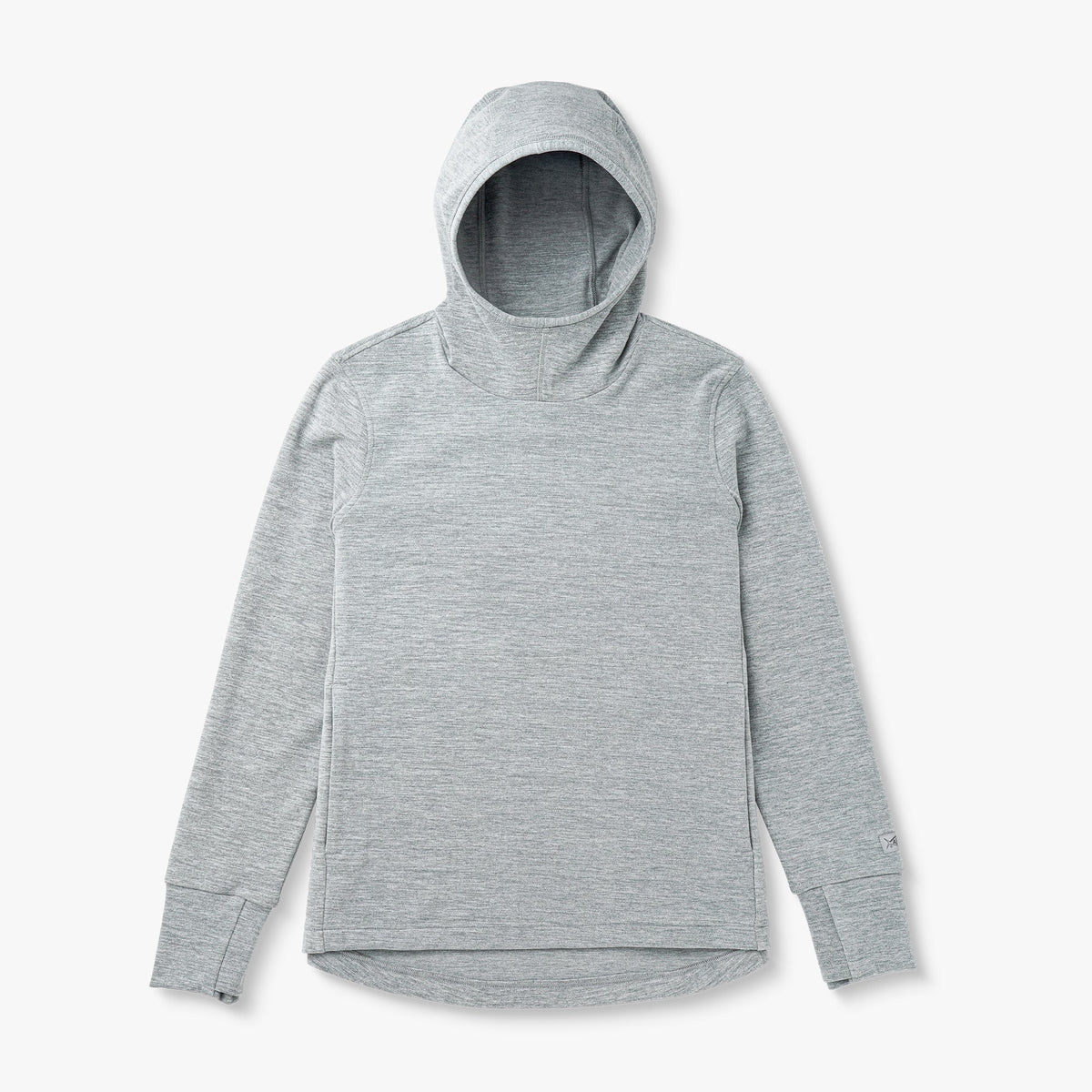 Steel Heather Women's Coastal Layer Pullover Hoodie / AFTCO Signature