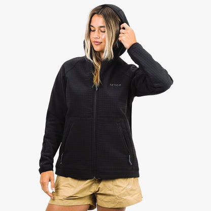 Black Women's ArmorLoft Fishing Sweatshirt / AFTCO Latest