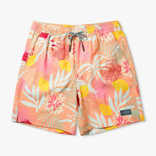 Sunrise Youth Strike Printed Swim Shorts / AFTCO Value