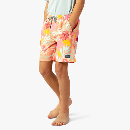 Sunrise Youth Strike Printed Swim Shorts / AFTCO Value