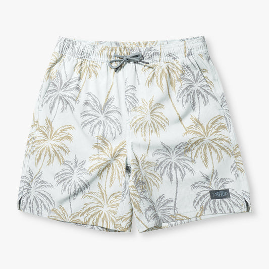 Aqa Glass Youth Strike Printed Swim Shorts / AFTCO Great Value