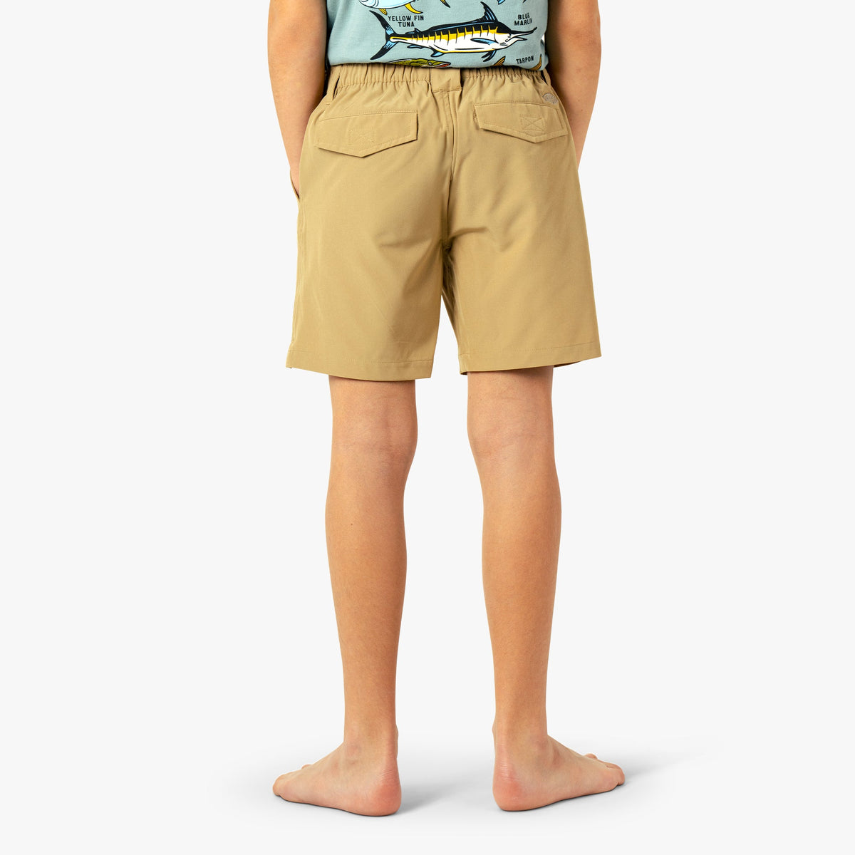 Dark Sand Youth Everyday Stretch Fishing Shorts / AFTCO Sale
