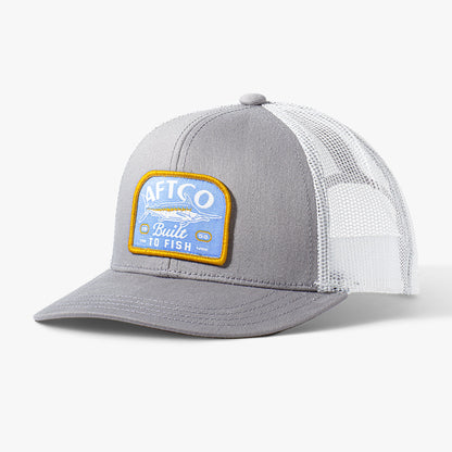Silver Youth Trilogy Fishing Trucker Hat / AFTCO Latest