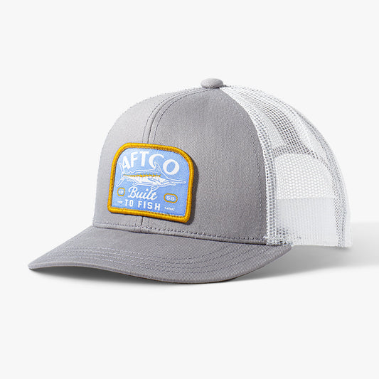 Silver Youth Trilogy Fishing Trucker Hat / AFTCO Latest