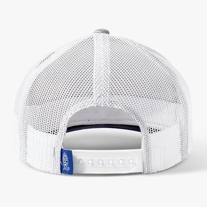 Silver Youth Trilogy Fishing Trucker Hat / AFTCO Latest