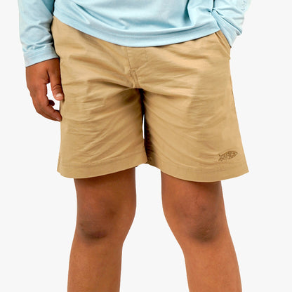Blue Shadow Youth Landlocked Shorts / AFTCO Best Price