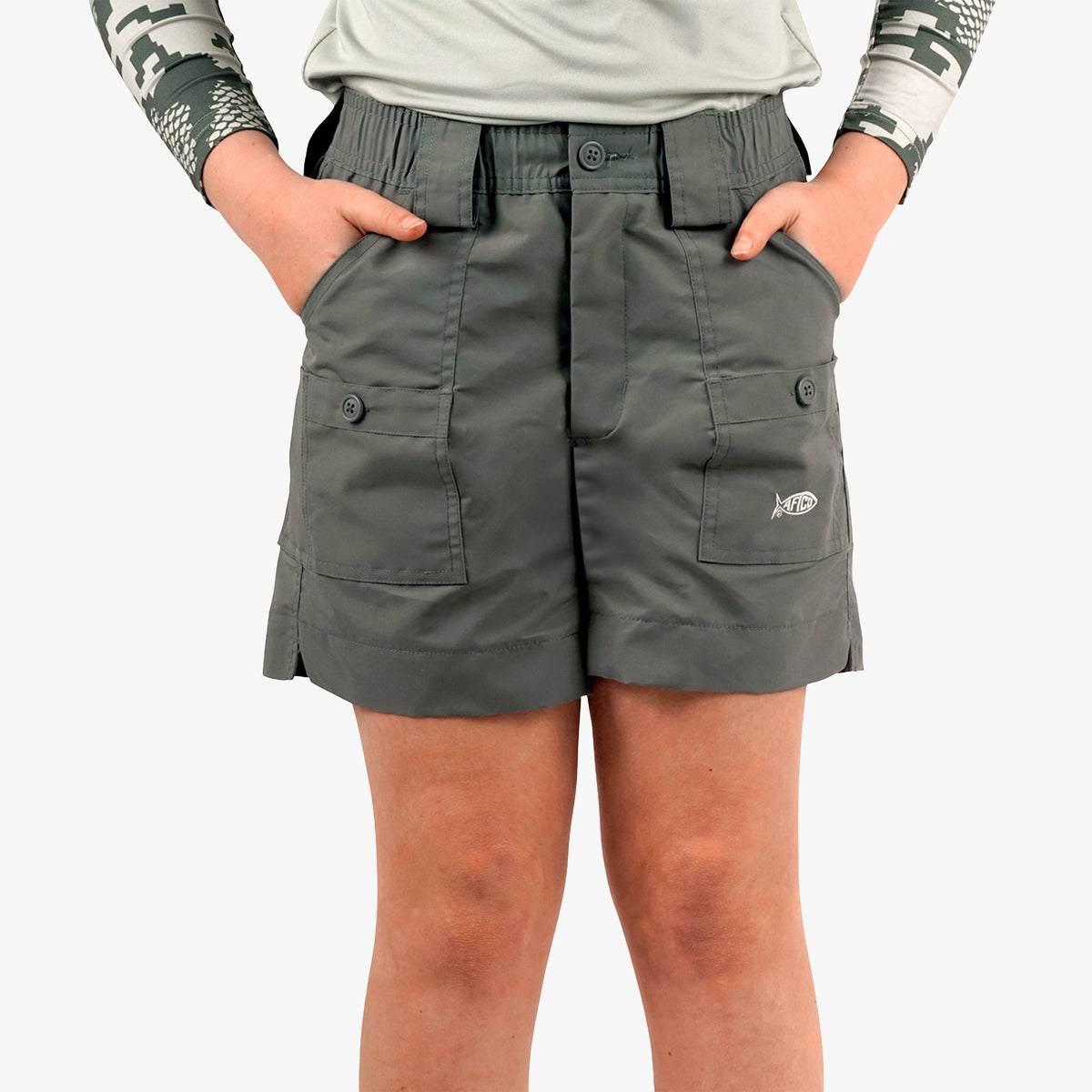 Splish Splash Kids Original Fishing Shorts / AFTCO Popular