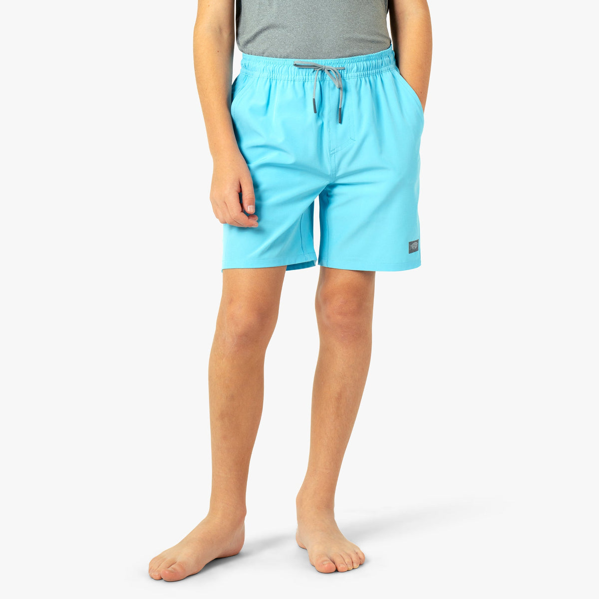 Splish Splash Youth Strike Swim Shorts - Kid's Swim Trunks / AFTCO Popular