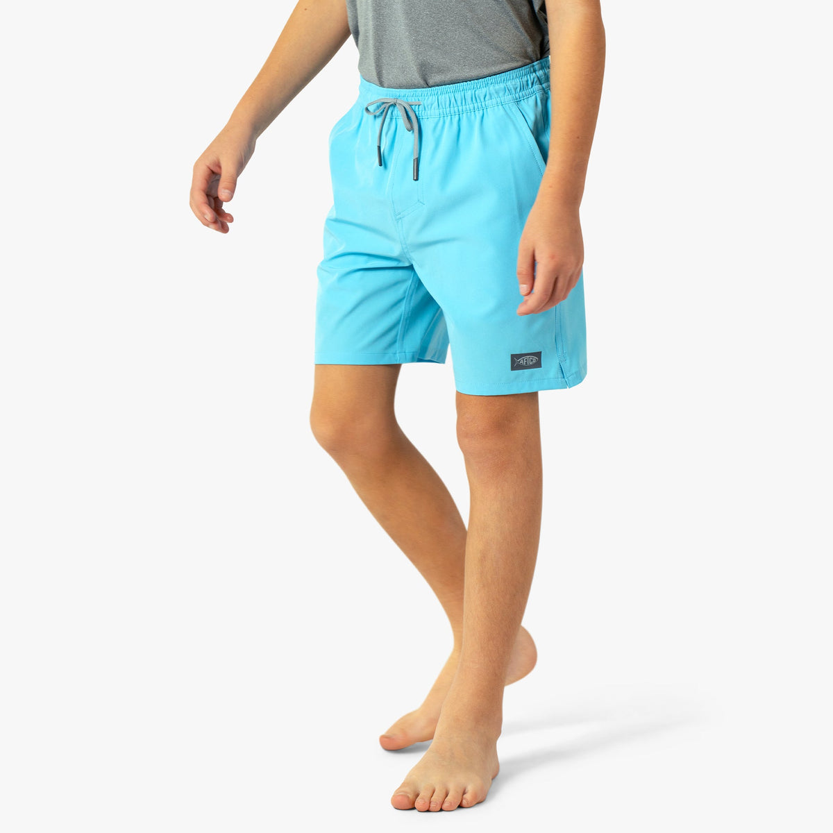 Splish Splash Youth Strike Swim Shorts - Kid's Swim Trunks / AFTCO Popular