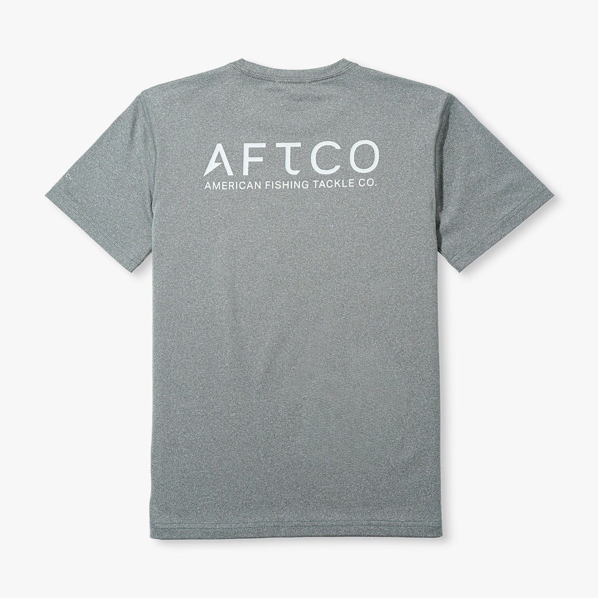 Steel Heather Youth Samurai SS Performance Shirt / AFTCO Hot Sale