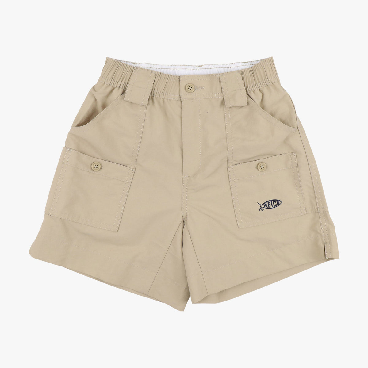 Khaki Kids Original Fishing Shorts / AFTCO Sale