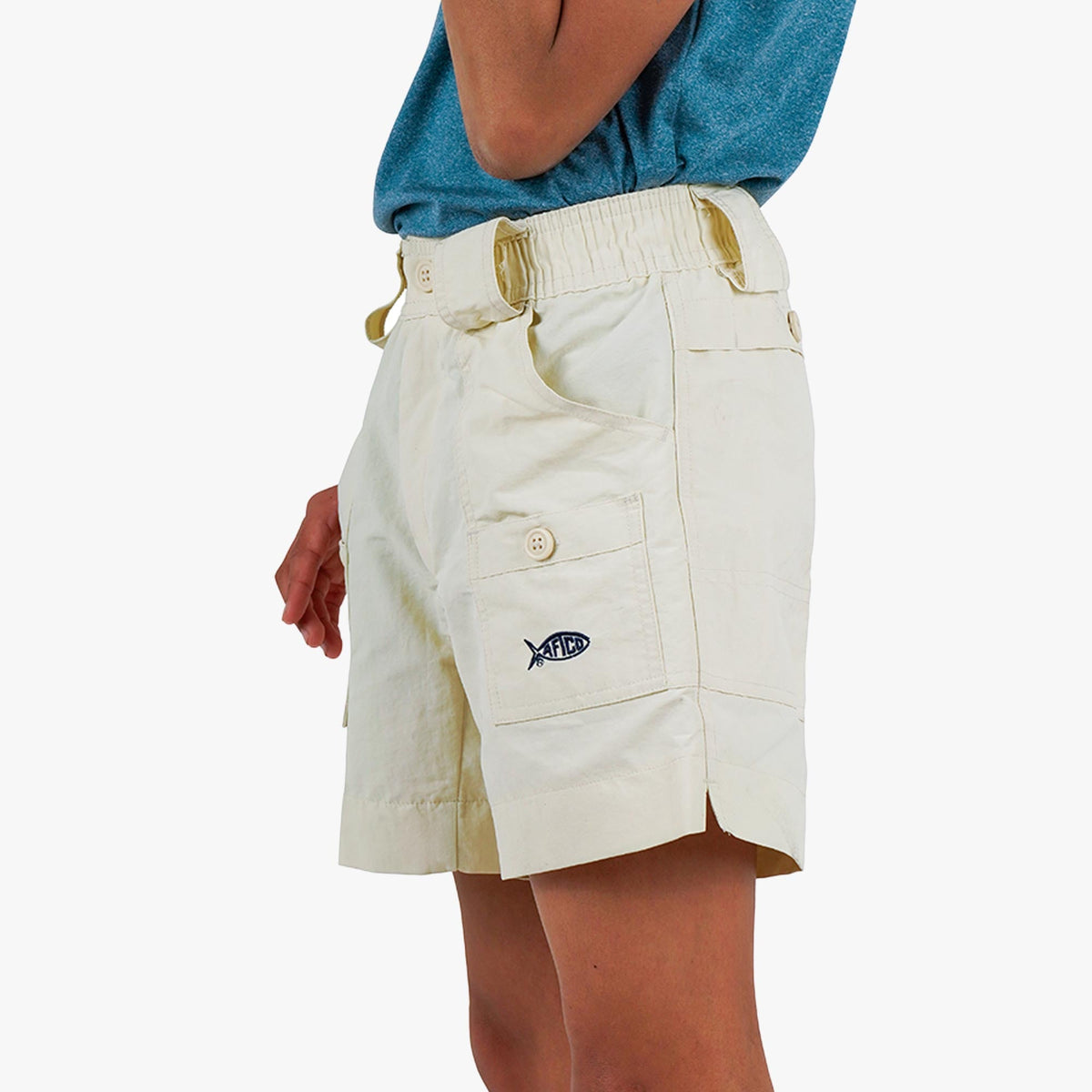 Khaki Kids Original Fishing Shorts / AFTCO Sale
