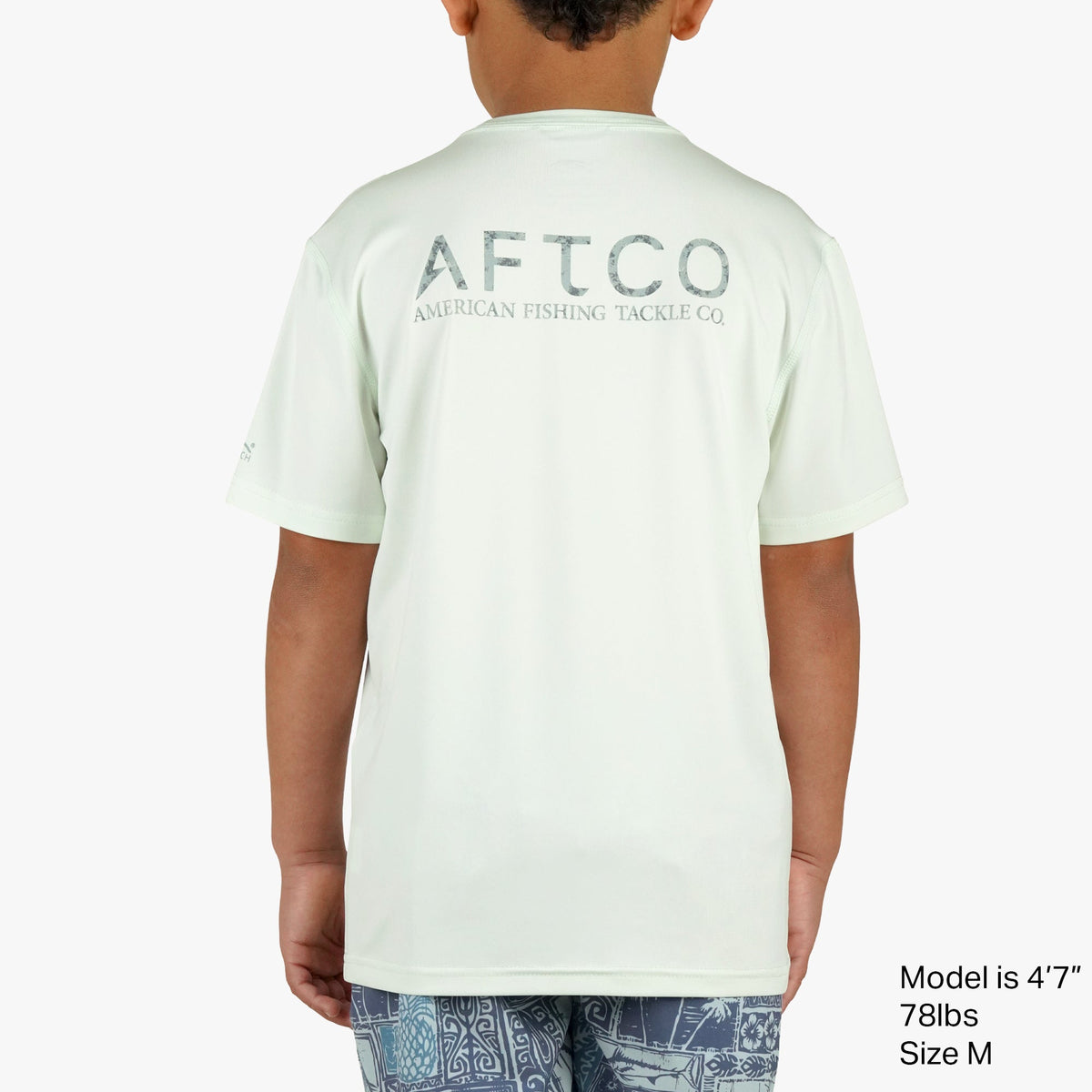 Corsair Heather Youth Samurai SS Performance Shirt / AFTCO Discount