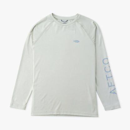 Clearwater Heather Youth Samurai Performance LS Shirt / AFTCO Best Seller
