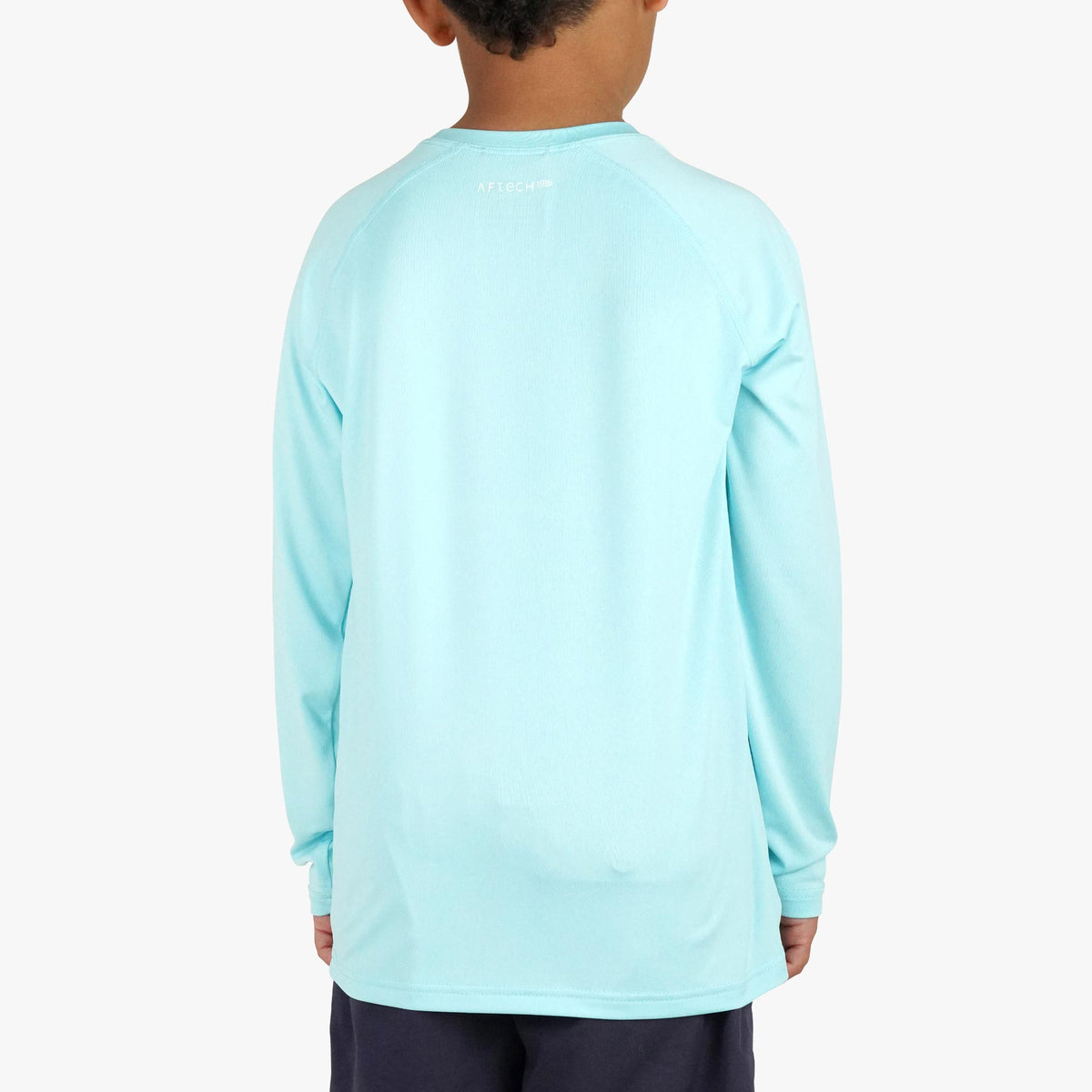 Clearwater Heather Youth Samurai Performance LS Shirt / AFTCO Best Seller