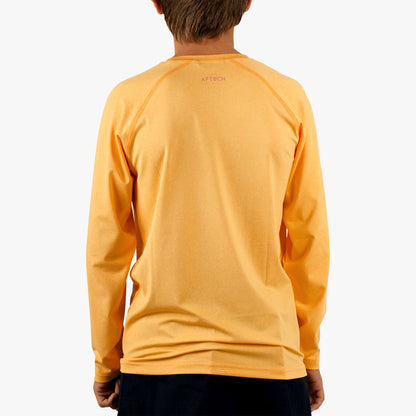 Clearwater Heather Youth Samurai Performance LS Shirt / AFTCO Best Seller
