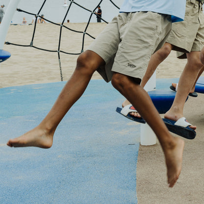 Khaki Youth Landlocked Shorts / AFTCO Best Price