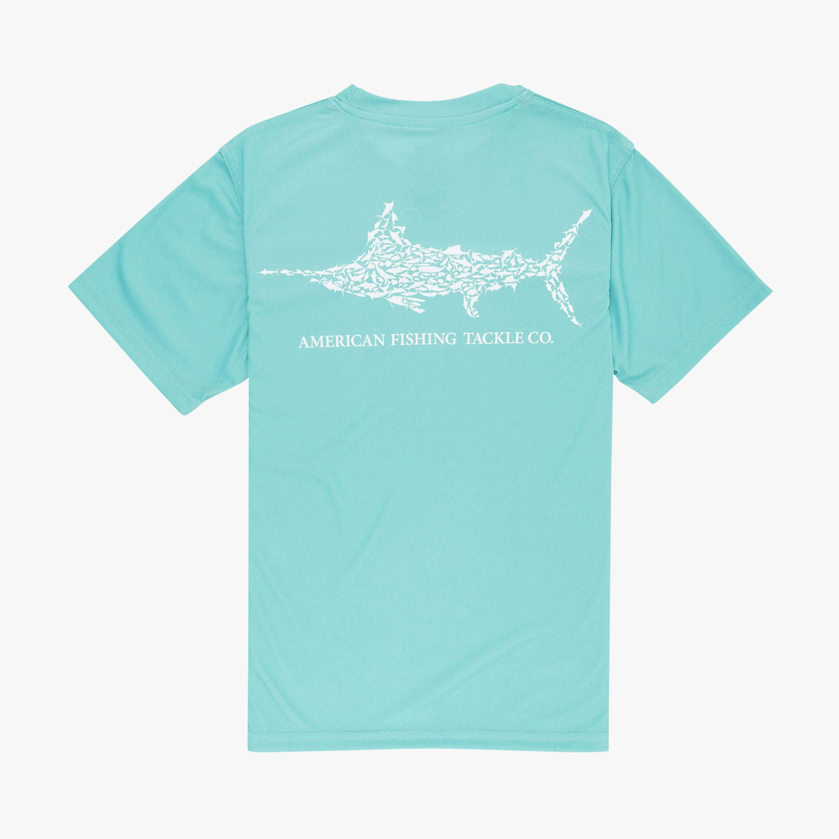 Agate Kids Jigfish Jig Fishing Short Sleeve Shirt / AFTCO Classic