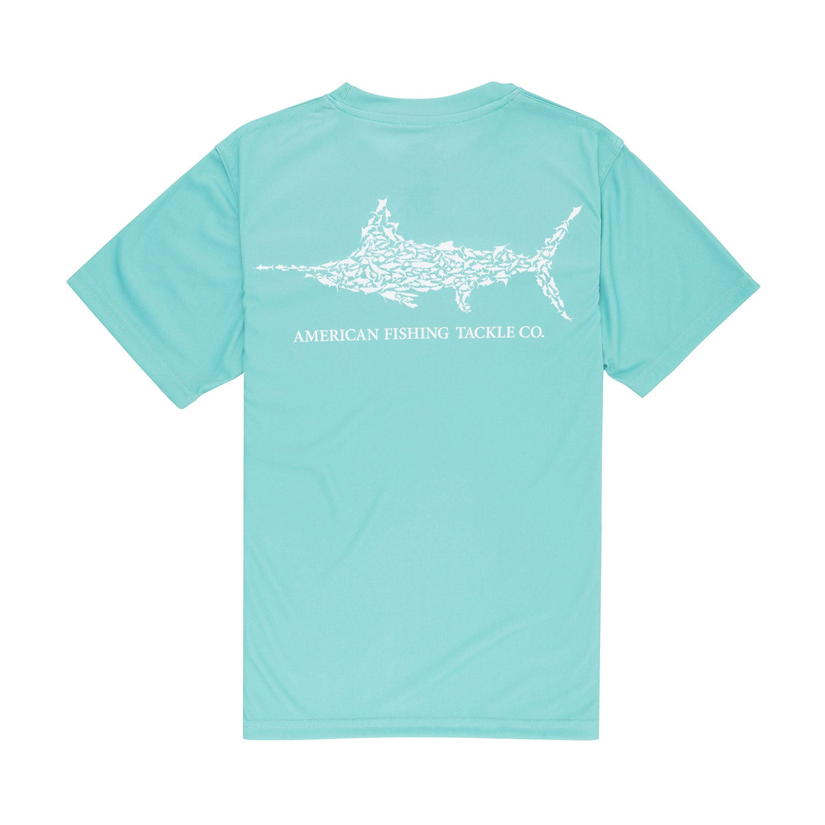 Agate Kids Jigfish Jig Fishing Short Sleeve Shirt / AFTCO Classic