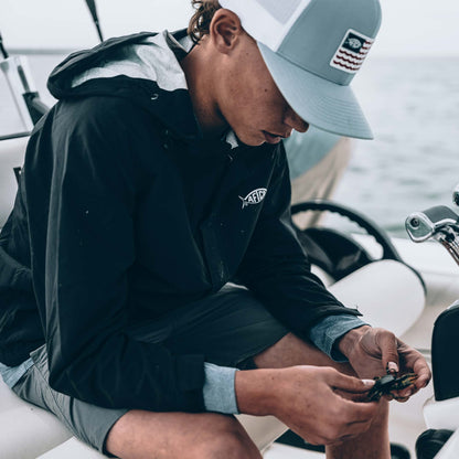 Navy Youth Canton Trucker Hat / AFTCO Exclusive