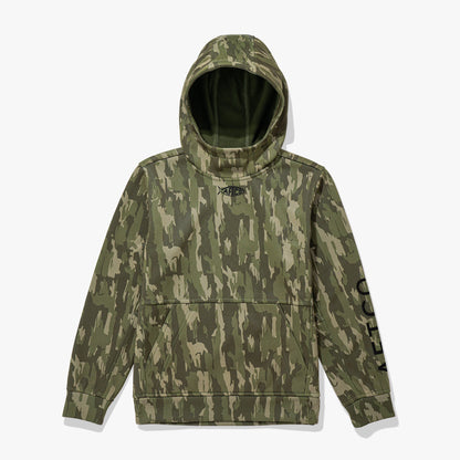 Olive Current Camo Youth Shadow Tactical Hoodie / AFTCO Premium