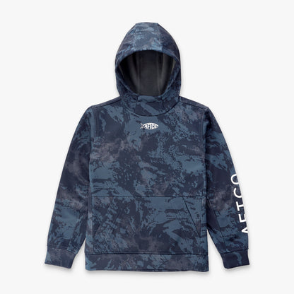 Olive Current Camo Youth Shadow Tactical Hoodie / AFTCO Premium