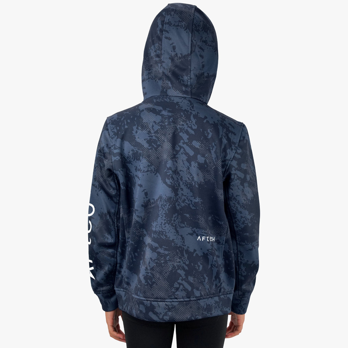 Olive Current Camo Youth Shadow Tactical Hoodie / AFTCO Premium