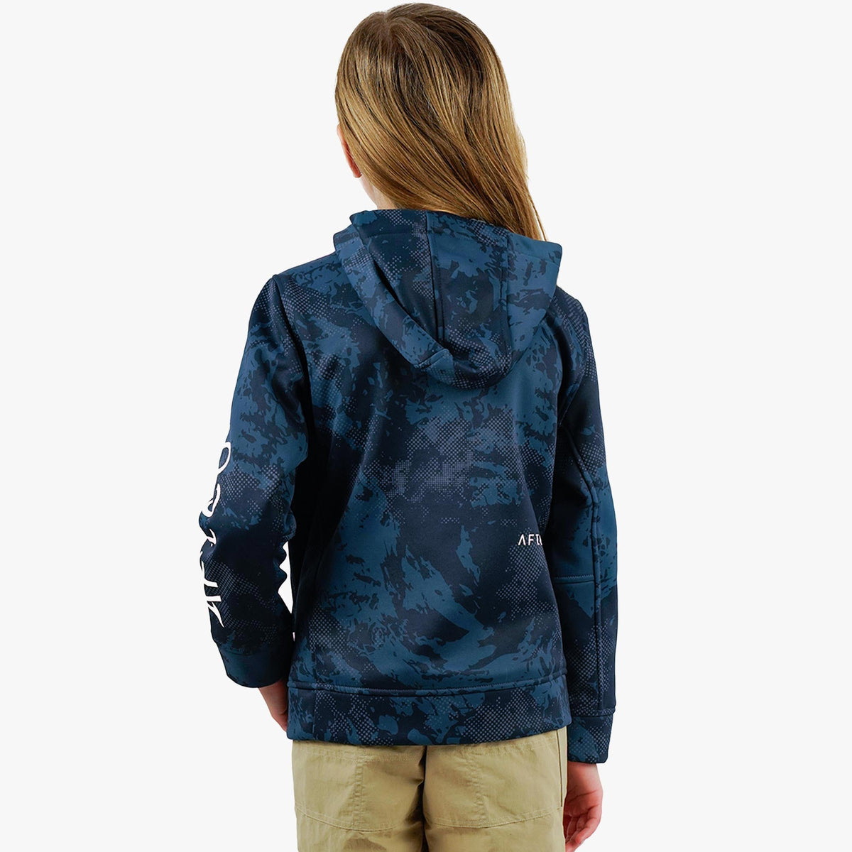 Olive Current Camo Youth Shadow Tactical Hoodie / AFTCO Premium