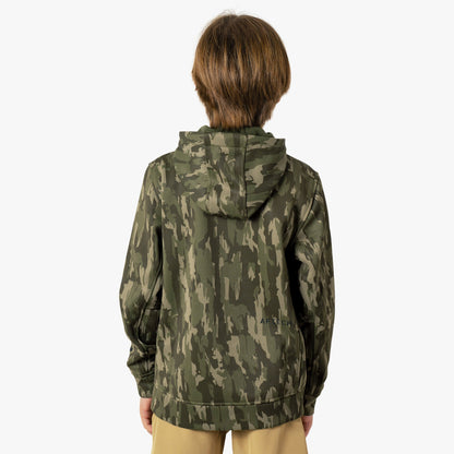 Olive Current Camo Youth Shadow Tactical Hoodie / AFTCO Premium