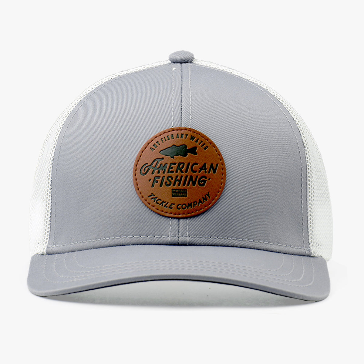 Gray Lemonade Leather Kid's Fishing Hat / AFTCO Customer Favorite