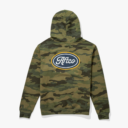 Forest Camo Youth Powerboat Fishing Pullover Hoodie / AFTCO Hot Sale