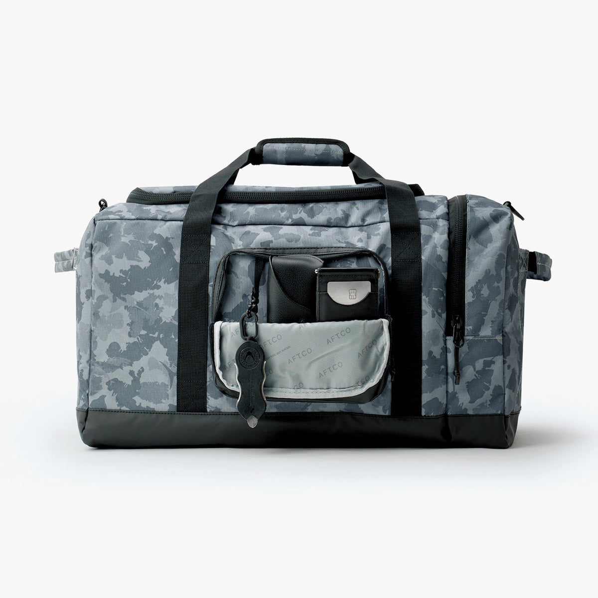 Forest Grouper Camo 65L Boat Bag / AFTCO Deals