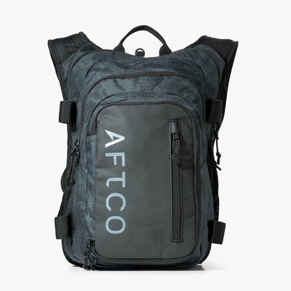 Black Storm Camo Urban Angler Backpack / AFTCO Trending