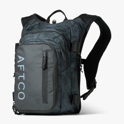 Black Storm Camo Urban Angler Backpack / AFTCO Trending