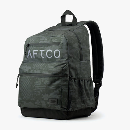 Forest Grouper Camo Schoolie Backpack / AFTCO Best Seller