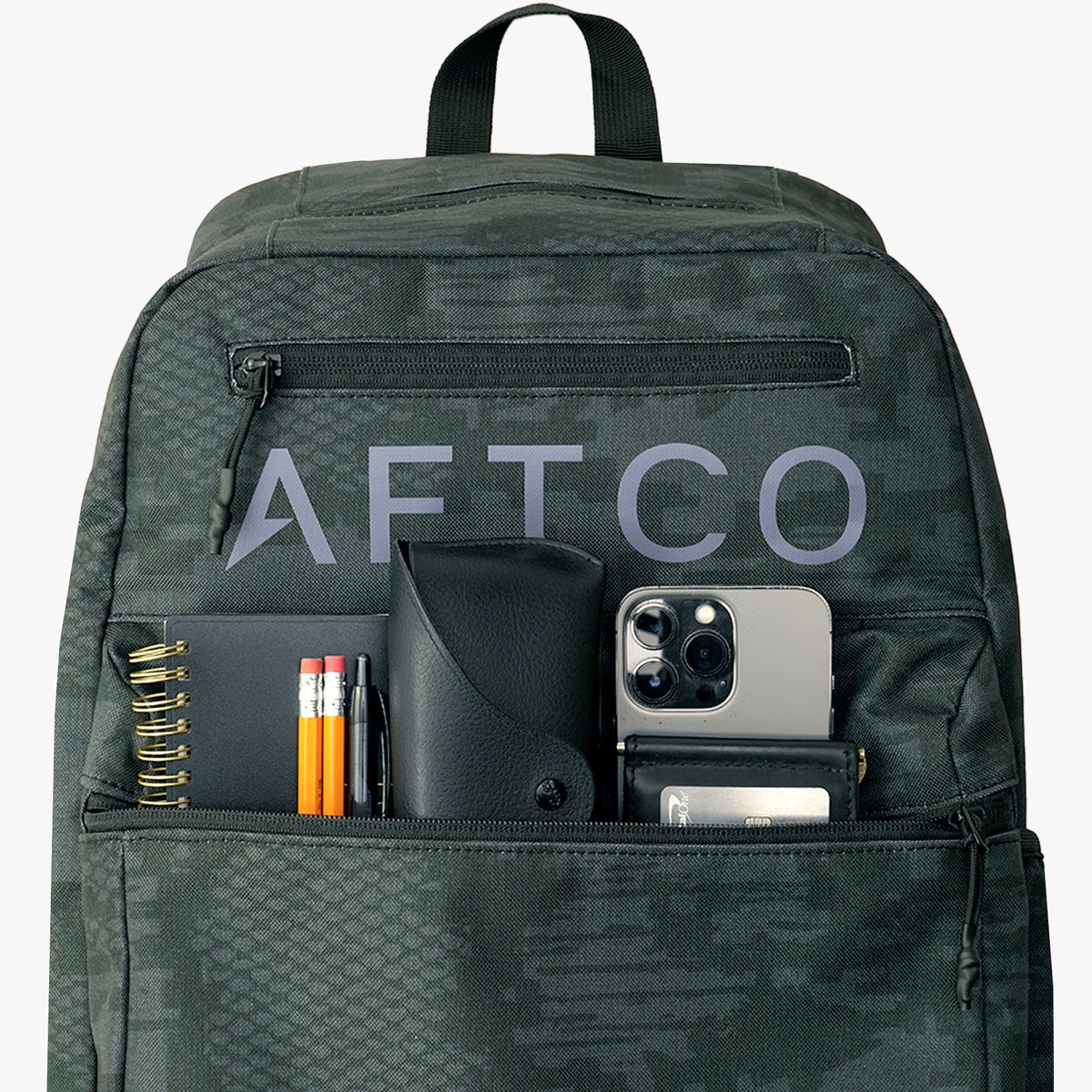 Forest Grouper Camo Schoolie Backpack / AFTCO Best Seller